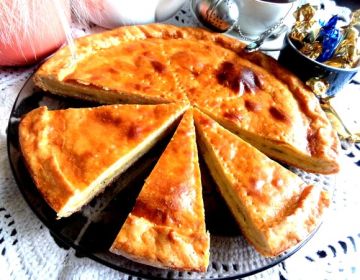 Сырный пирог рецепт с фото пошагово