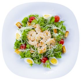 Цезарь с креветками: заказать салат и другие вкусные блюда из ресторана в Краснодаре