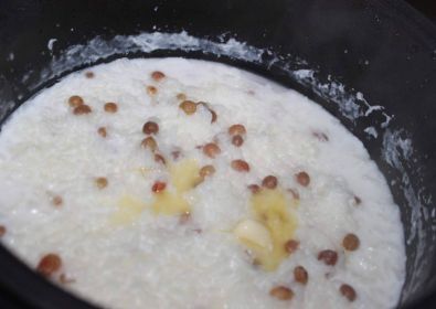 Рисовая каша на молоке с изюмом в мультиварке рецепт с фото пошагово