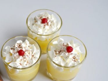 Лимонный десерт в стакане рецепт с фото пошагово
