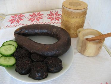 Виртырем кровяная колбаса по-удмуртски рецепт с фото пошагово