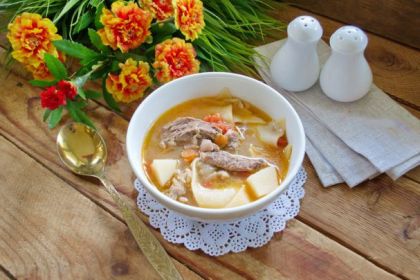 Манчиза суп по-узбекски рецепт с фото пошагово