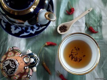 Узбекский зеленый чай рецепт с фото пошагово