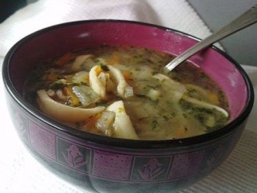 Суп с кальмарами рецепт с фото пошагово 