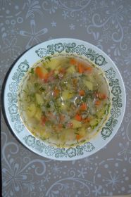 Простой овощной суп без мяса рецепт с фото пошагово