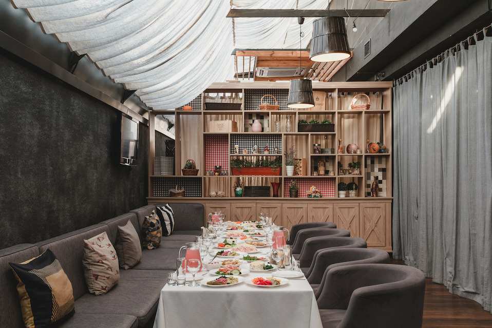 Поминальная трапеза на Кондратьевском 62