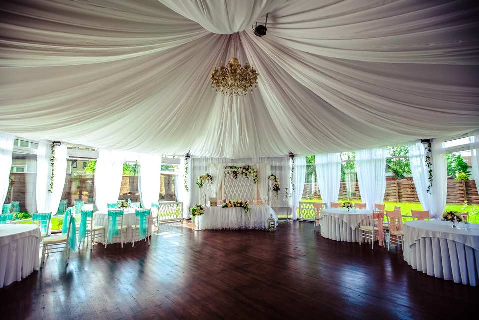 Замок в Пушкине банкетный зал