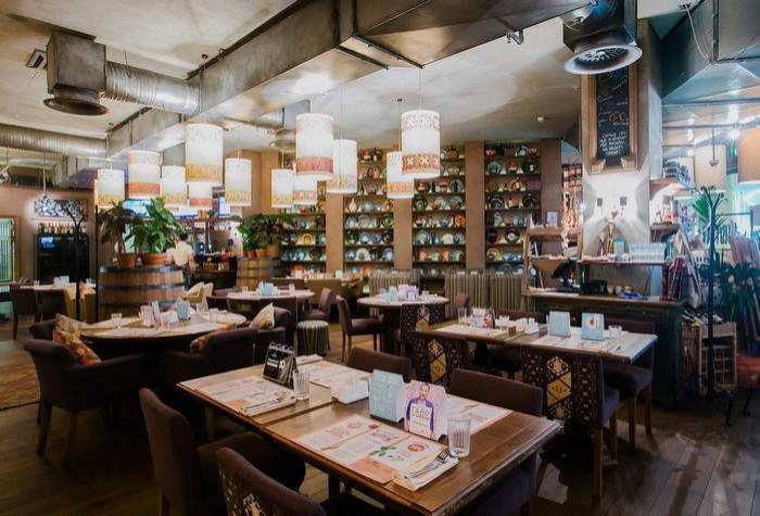 Баклажан ресторан ТРЦ Галерея Санкт-Петербург