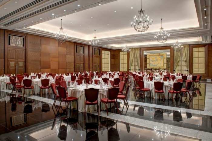 Банкетные залы отеля Коринтия