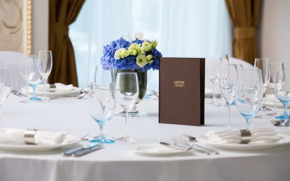 Банкетные залы отеля Lotte Hotel St. Petersburg
