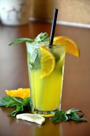 Апельсиново-мятный лимонад рецепт с фото пошагово 