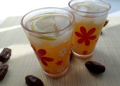 Имбирно-финиковый лимонад, рецепт с фото пошагово