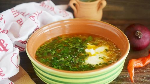 таджикский суп хомшурбо