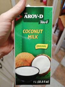 Кокосовое молоко Aroy-D 1 литр состав цена калорийность производитель отзывы
