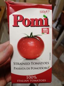 Протертые томаты Pomi состав цена калорийность производитель отзывы