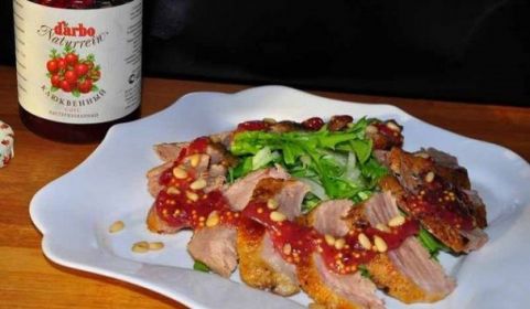 Салат с утиной грудкой по-китайски рецепт с фото пошагово