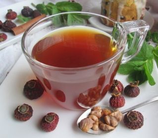 Чай с шиповником и грецким орехом рецепт с фото пошагово 