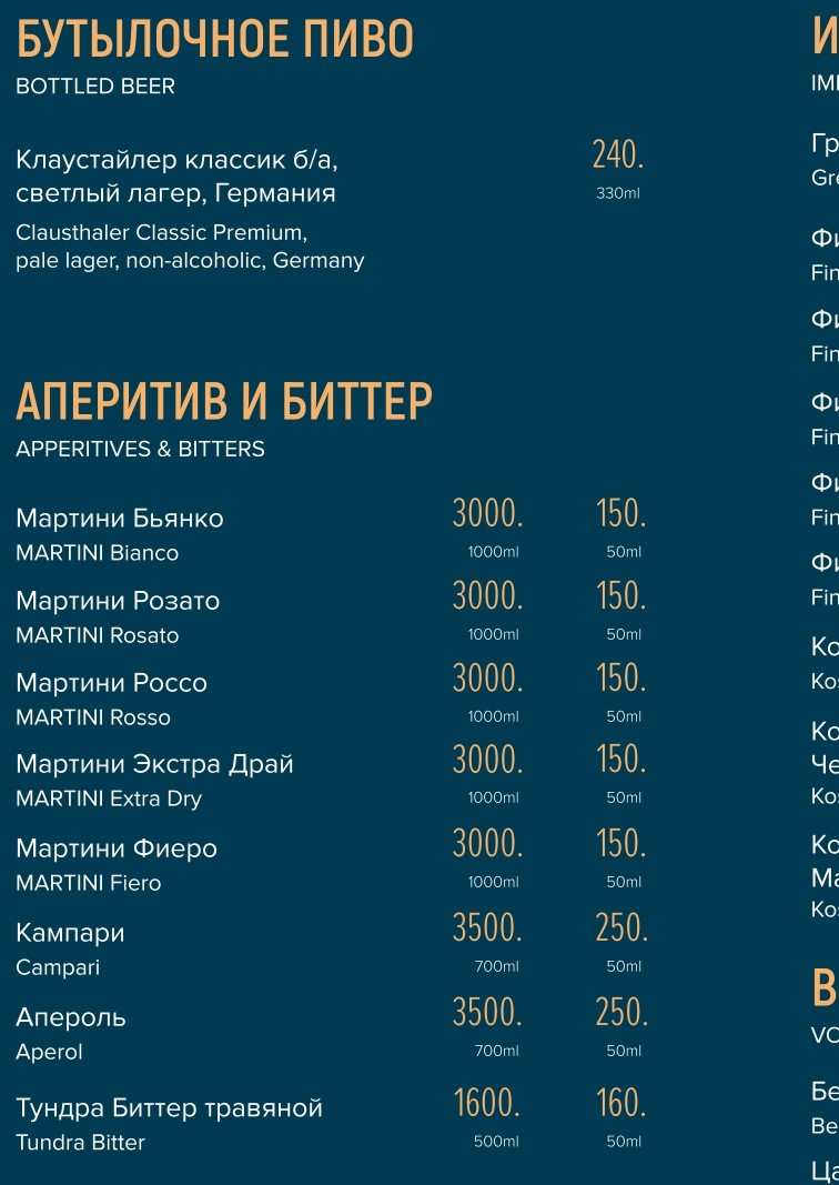 Мурманчане меню. Мурманчане меню