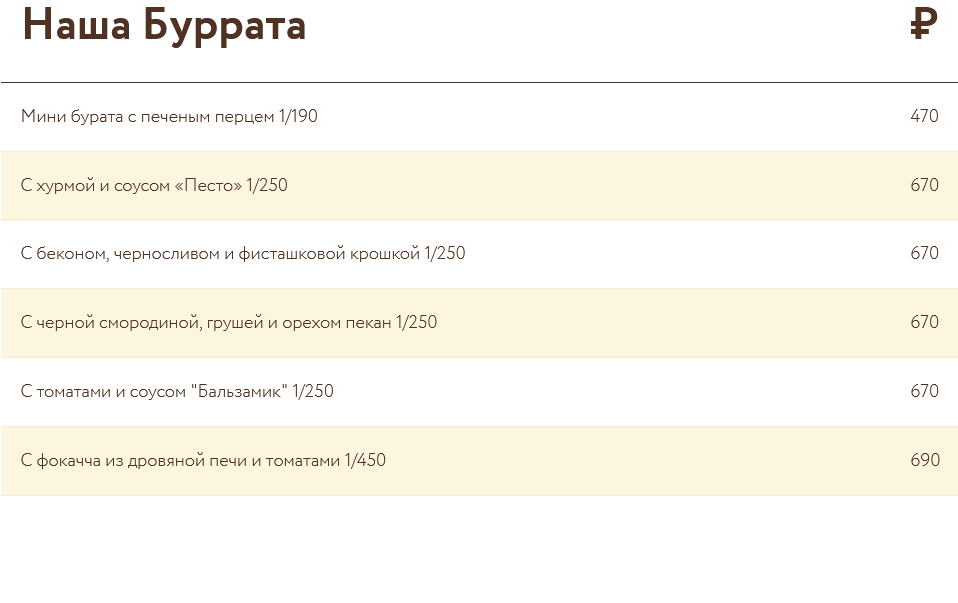меню Ресторан Бидон Белгород меню Ресторан Бидон Белгород