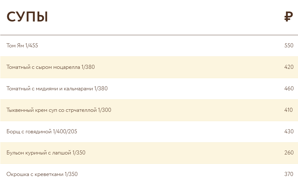 меню Ресторан Бидон Белгород меню Ресторан Бидон Белгород