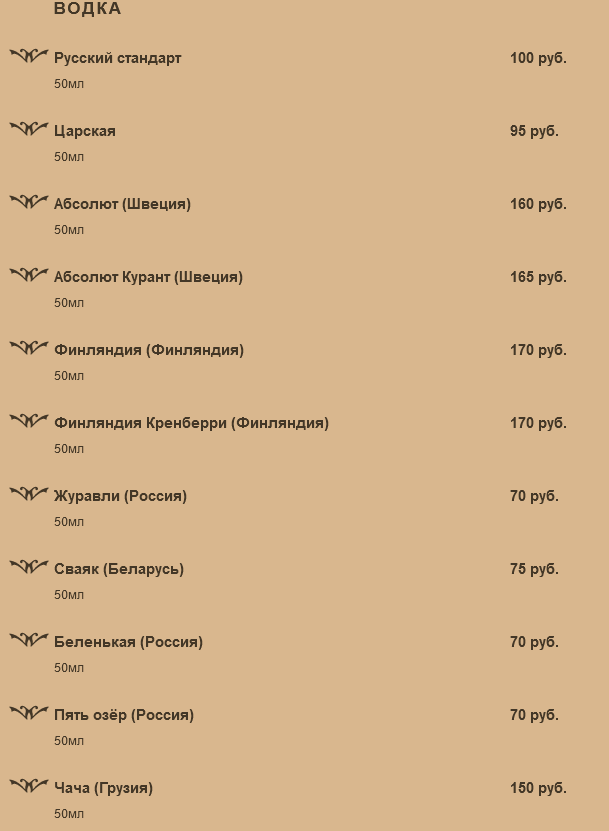 меню Пожарка Псков меню Пожарка Псков