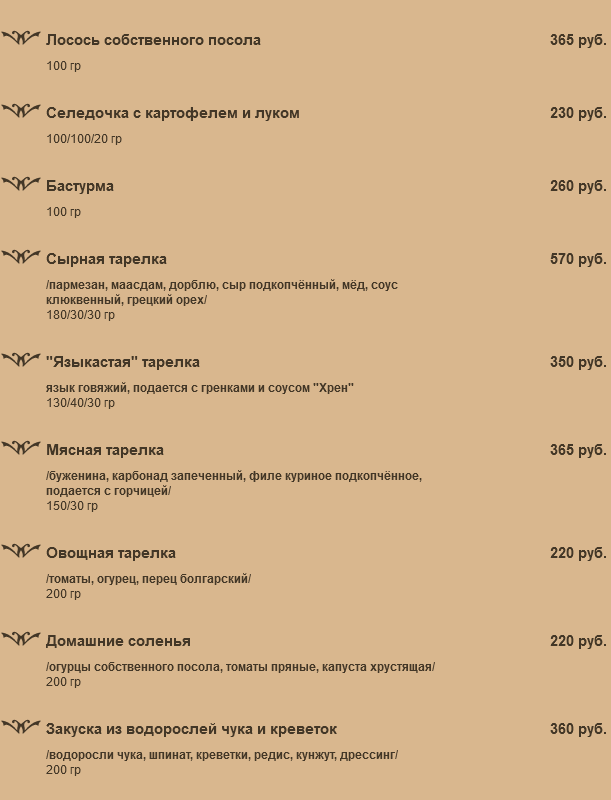 меню Пожарка Псков меню Пожарка Псков