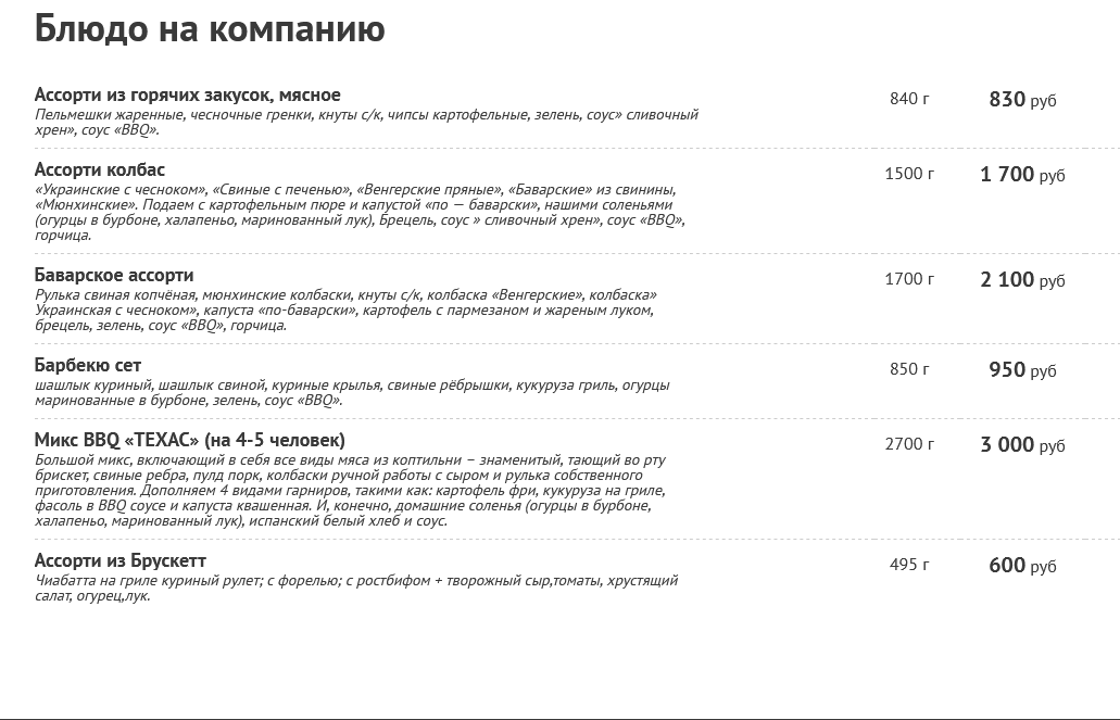 меню Кафе Розмарин Саранск меню Кафе Розмарин Саранск
