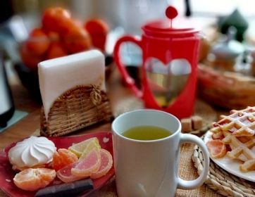 Зеленый чай с яблоком рецепт с фото пошагово 