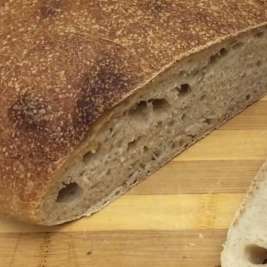 Пшеничный хлеб с манкой