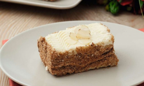 Бисквитное пирожное с белковым кремом рецепт с фото пошагово
