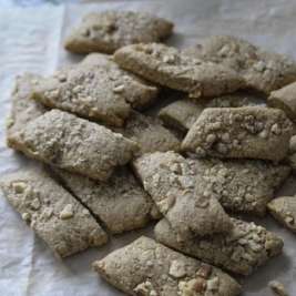 Гречневое печенье с грецким орехом