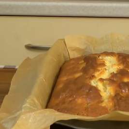 Кекс яблочный