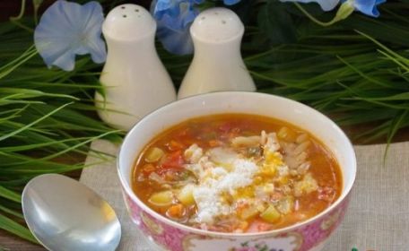 Суп минестроне классический рецепт с фото пошагово 