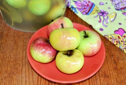 Моченые яблоки с медом рецепт с фото пошагово