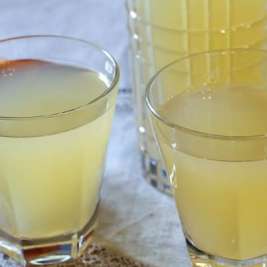 Напиток из яблок и имбиря для похудения