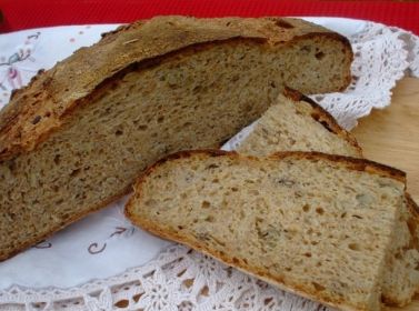 Пшенично-ржаной хлеб с семечками на закваске рецепт с фото пошагово 