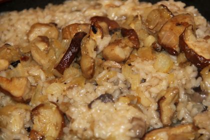 Рис с грибами в мультиварке рецепт с фото пошагово 