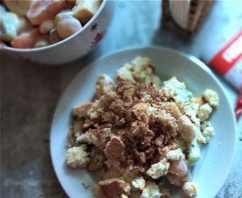 Салат с печеньем и фруктами Салат с печеньем и фруктами рецепт с фото пошагово