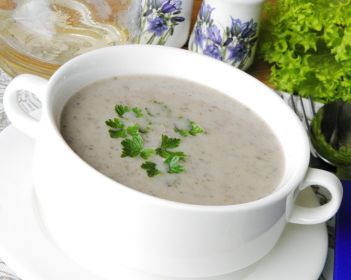 Крем-суп из шампиньонов со сливками рецепт с фото пошагово 