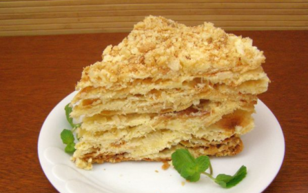 Слоеный торт рецепт с фото пошагово