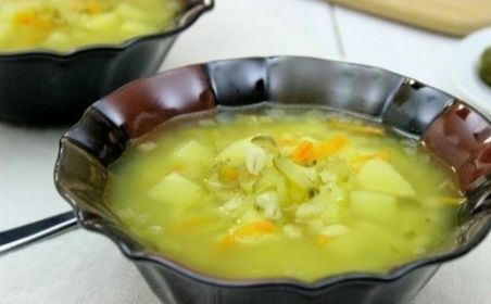 Вегетарианский суп с перловкой рецепт с фото пошагово 
