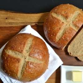 Хлеб с семечками