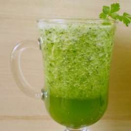 Зеленый напиток для похудения