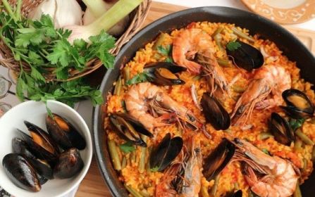 Испанская паэлья с морепродуктами рецепт с фото пошагово