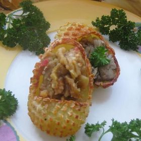 Картофельные лапти рецепт с фото пошагово 