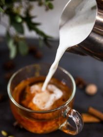 Кленовый чай-латте, рецепт с фото, пошагово 