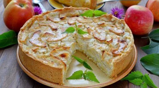 Ахматовский пирог с яблоками рецепт с фото пошагово
