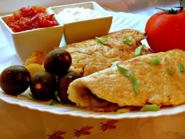 Бризоль с помидорами и сыром на сковороде, рецепт пошагово