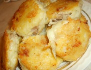 Колдуны из картофеля с куриным фаршем Колдуны из картофеля с куриным фаршем, рецепт пошагово