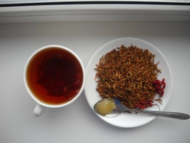 Морковный чай, рецецпт с фото, пошагово 